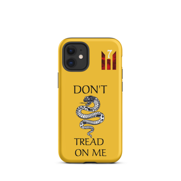 DONT TREAD ON ME Tough iPhone case - Image 8
