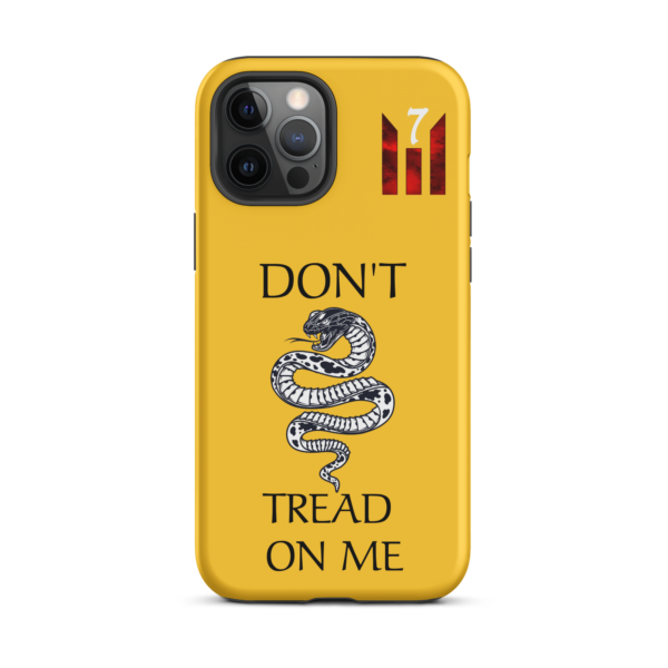 DONT TREAD ON ME Tough iPhone case - Image 14