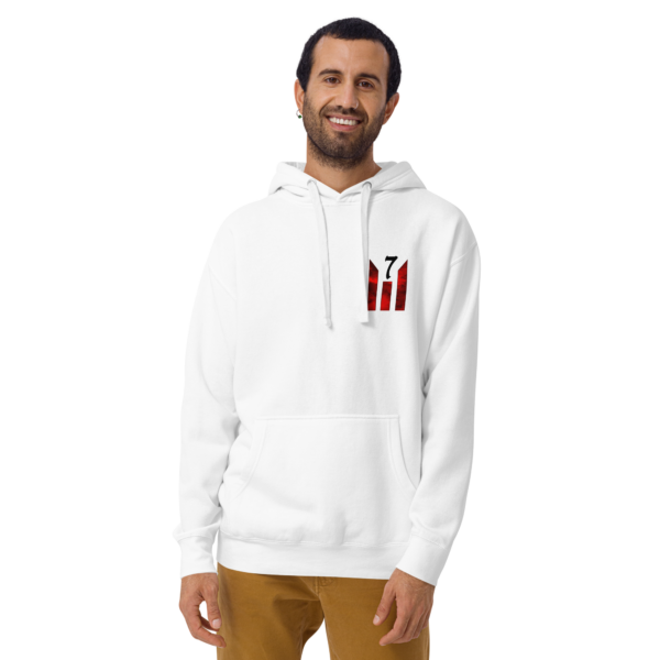 BURDEN YOURSELF BLACK SKULL Hoodie - Image 4