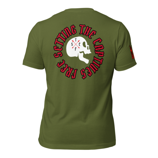 SETTING THE CAPTIVES FREE SKULL t-shirt