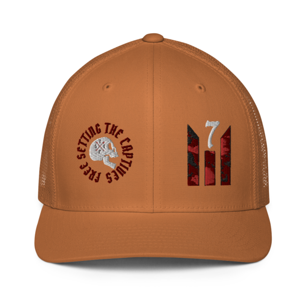 STCF SKULL WHITE Closed-back trucker cap - Image 7